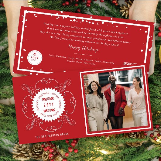 シーズングリーティングクラシックシール写真事業 シーズンカード