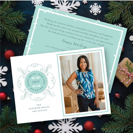 シーズングリーティングクラシックシール写真事業 シーズンカード