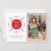 シーズングリーティングクラシックシール写真事業 シーズンカード (正面)