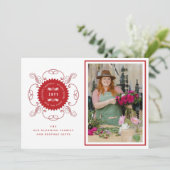 シーズングリーティングクラシックシール写真事業 シーズンカード (スタンド正面)