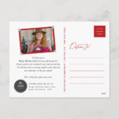 シーズングリーティングクラシックシール写真事業 シーズンポストカード (裏面)