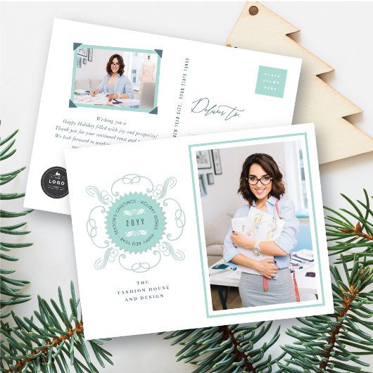 シーズングリーティングクラシックシール写真事業 シーズンポストカード