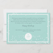 シーズングリーティングクラシックシール写真事業 招待状 (裏面)