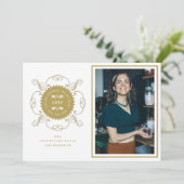 シーズングリーティングクラシックシール写真事業 招待状 (スタンド正面)