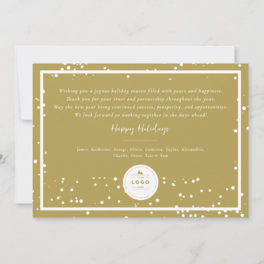 シーズングリーティングクラシックシール写真事業 招待状 (裏面)