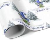 シーズングリーティングクリスマス格言 ラッピングペーパー (ロールコーナー)