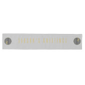 シーズングリーティングシルバーグレー金ゴールドビジネスロゴ ミディアムテーブルランナー (横)