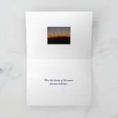 シーズングリーティングシーオーツと夕日の丘 シーズンカード (内部)