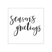 シーズングリーティングタイポグラフィラバースタンプ ラバースタンプ (インプリント)