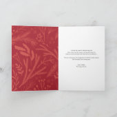 シーズングリーティングチョークレタリング写真 シーズンカード (内部)