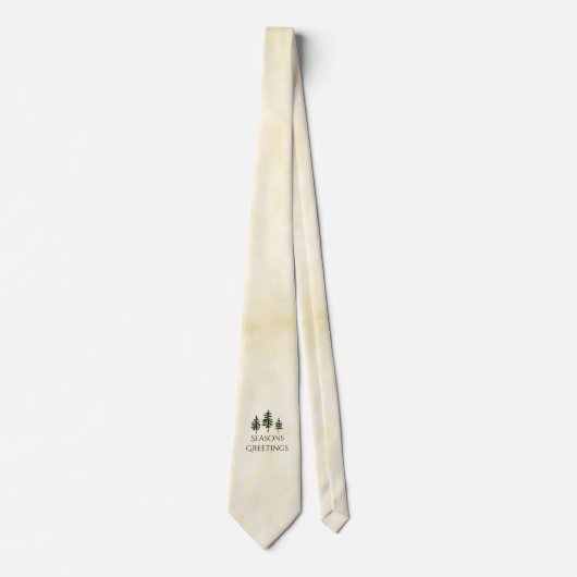 シーズングリーティングトリオオブツリータイ ネクタイ (正面)