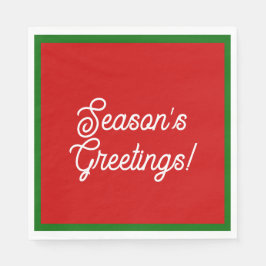 シーズングリーティングナプキンス スタンダードランチョンナプキン