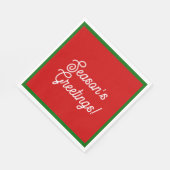 シーズングリーティングナプキンス スタンダードランチョンナプキン (角)