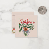 シーズングリーティングノートカード ノートカード (正面/裏面インサイチュ)