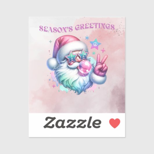 シーズングリーティング シール (シート)