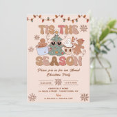 シーズングルービークッキーのクリスマスパーティー 招待状 (スタンド正面)