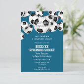 シーズンサッカー賞晩餐会ANYカラー 招待状 (スタンド正面)