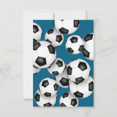 シーズンサッカー賞晩餐会ANYカラー 招待状 (裏面)