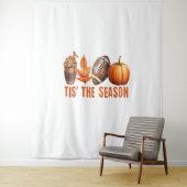シーズンサンクスギビングカボチャ タペストリー (インサイチュ)