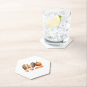 シーズンサンクスギビングカボチャ ペーパーコースター (インサイチュ)