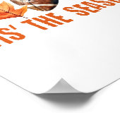 シーズンサンクスギビングカボチャ ポスター (角)