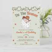 シーズンサンタクリスマスバースデーパーティー 招待状 (スタンド正面)