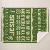 シーズンシェルパ毛布の理由はイエス シェルパブランケット (正面(横))