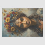 シーズンシスターズ – 1 of 4 -春 – デクページ –  薄葉紙 (正面)