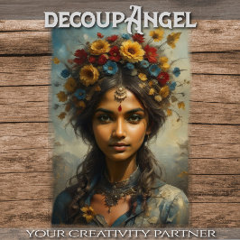 シーズンシスターズ – 1 of 4 -春 – デクページ –  薄葉紙