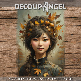 シーズンシスターズ – 3 of 4 -秋 – デコページ –  薄葉紙