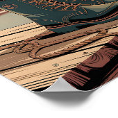 シーズンシーズヴィンテージ海事旗アート ポスター (角)