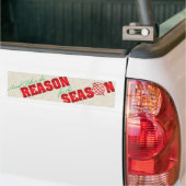 シーズンシールの理由は軸ティルト バンパーステッカー (トラック上)