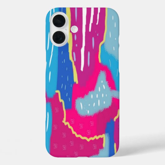 シーズンスケープ抽象芸術 Case-Mate iPhoneケース (裏面)