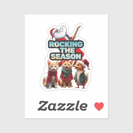 シーズンステッカーのロッキング シール (シート)