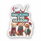 シーズンステッカーのロッキング シール (正面)