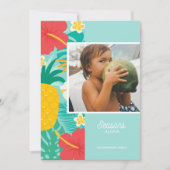 シーズンズアロハハワイアンクリスマスフォト シーズンカード (正面)