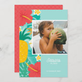 シーズンズアロハハワイアンクリスマスフォト シーズンカード (正面/裏面)