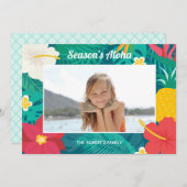 シーズンズアロハハワイアン 招待状 (正面/裏面)