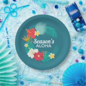 シーズンズアロハ ペーパープレート (パーティー)