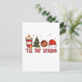 シーズンズクリスマスクリスマスバスケットボール 案内ポストカード (スタンド正面)