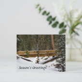 シーズンズグリーツウォクサチ橋はがき シーズンポストカード (スタンド正面)