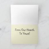 シーズンズグリーティングキャットバイファイアホリデーカード シーズンカード (内部)