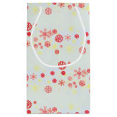 シーズンズグリーティングサンタ スモールペーパーバッグ (裏面)