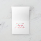 シーズンズグリーティングズシカゴホリデーカードスカイライン シーズンカード (内部)