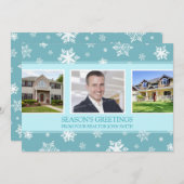 シーズンズグリーティングズフォトカード実在不動産業 シーズンカード (正面/裏面)