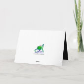 シーズンズグリーティングズレッドレースオーナメント シーズンカード (裏面)