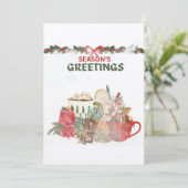 シーズンズグリーティングデザイン シーズンカード (スタンド正面)