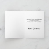 シーズンズグリーティングブラザー カード (内部)