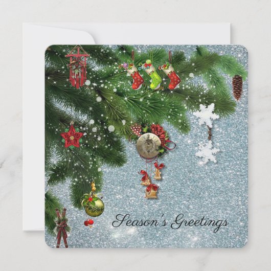 シーズンズグリーティングホリデーカード (正面)