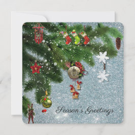 シーズンズグリーティングホリデーカード